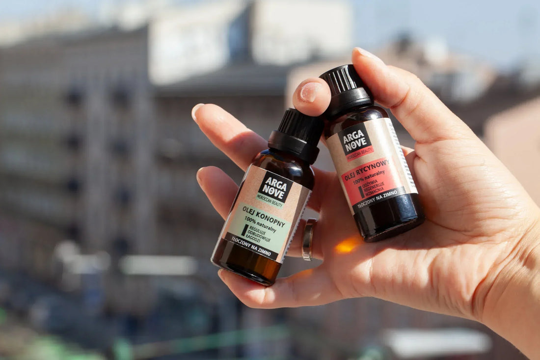 olej rycynowy na włosy