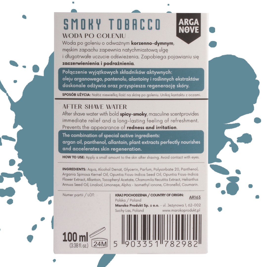 Woda po goleniu Smoky Tobacco