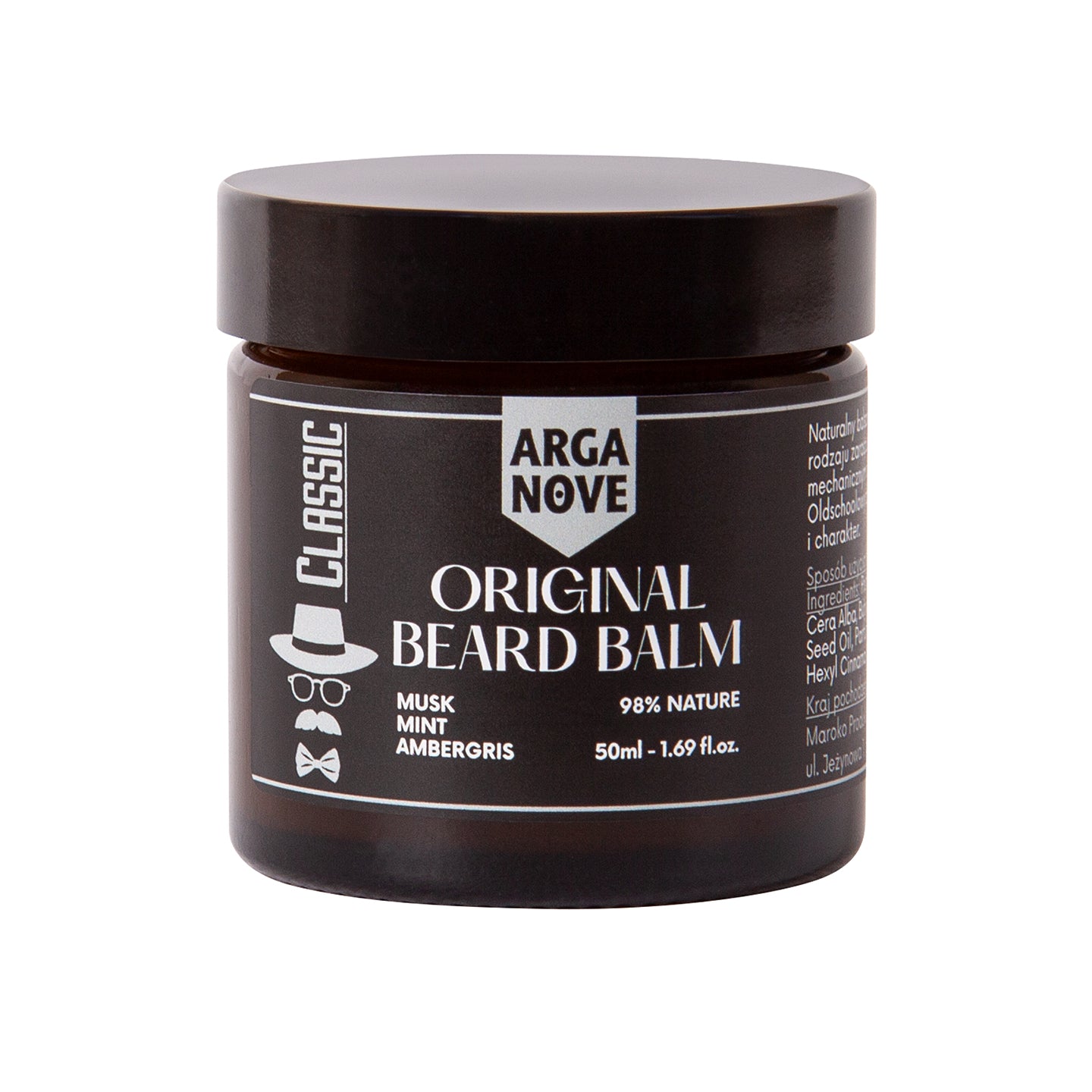 Naturalny klasyczny balsam do brody