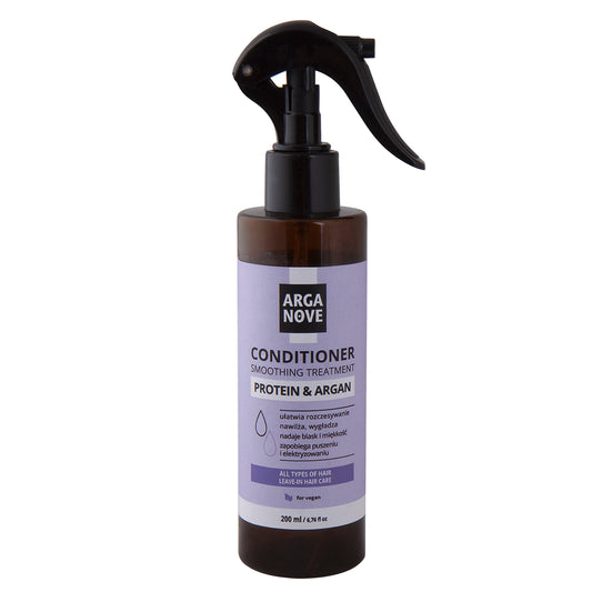 Naturalna odżywka do włosów w sprayu z olejem arganowym i roślinnymi proteinami