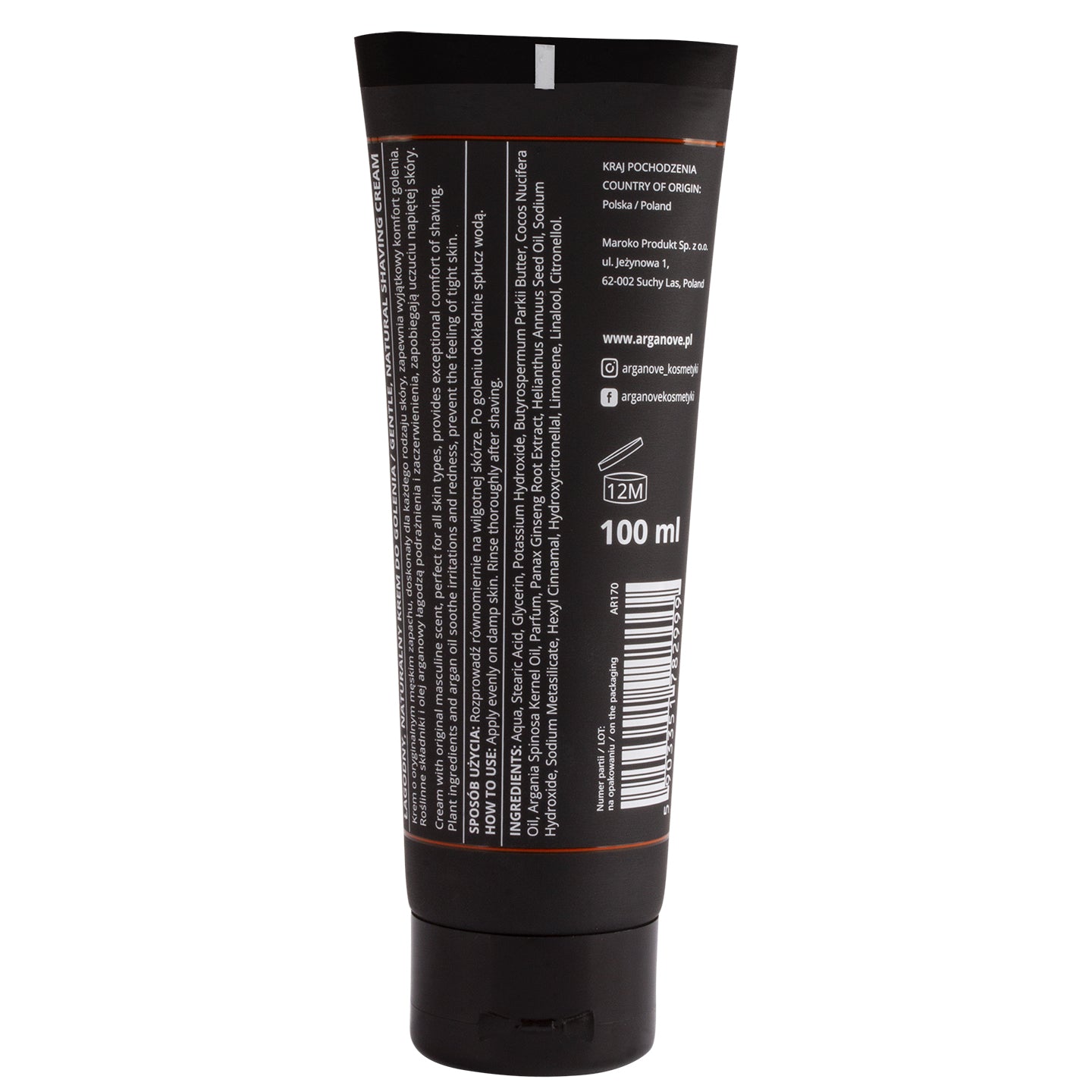 Łagodny krem do golenia Simple Care for Men