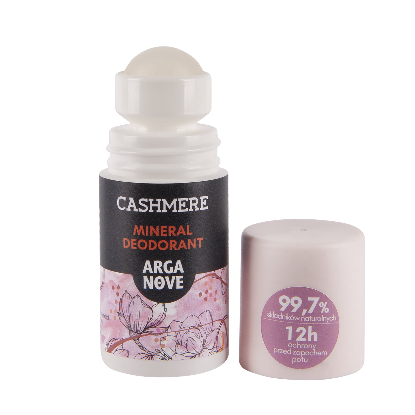 Dezodorant mineralny ałunowy cashmere roll-on