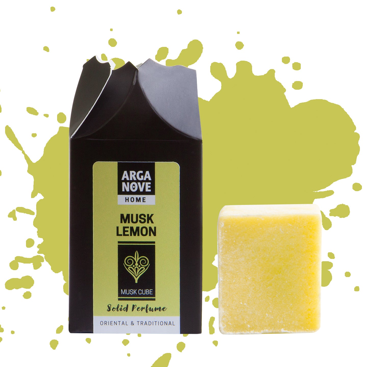Perfumy do wnętrz w kostce - Musk Lemon