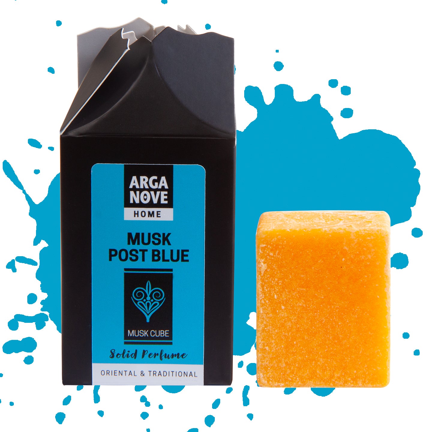 Perfumy do wnętrz w kostce - Musk Post Blue