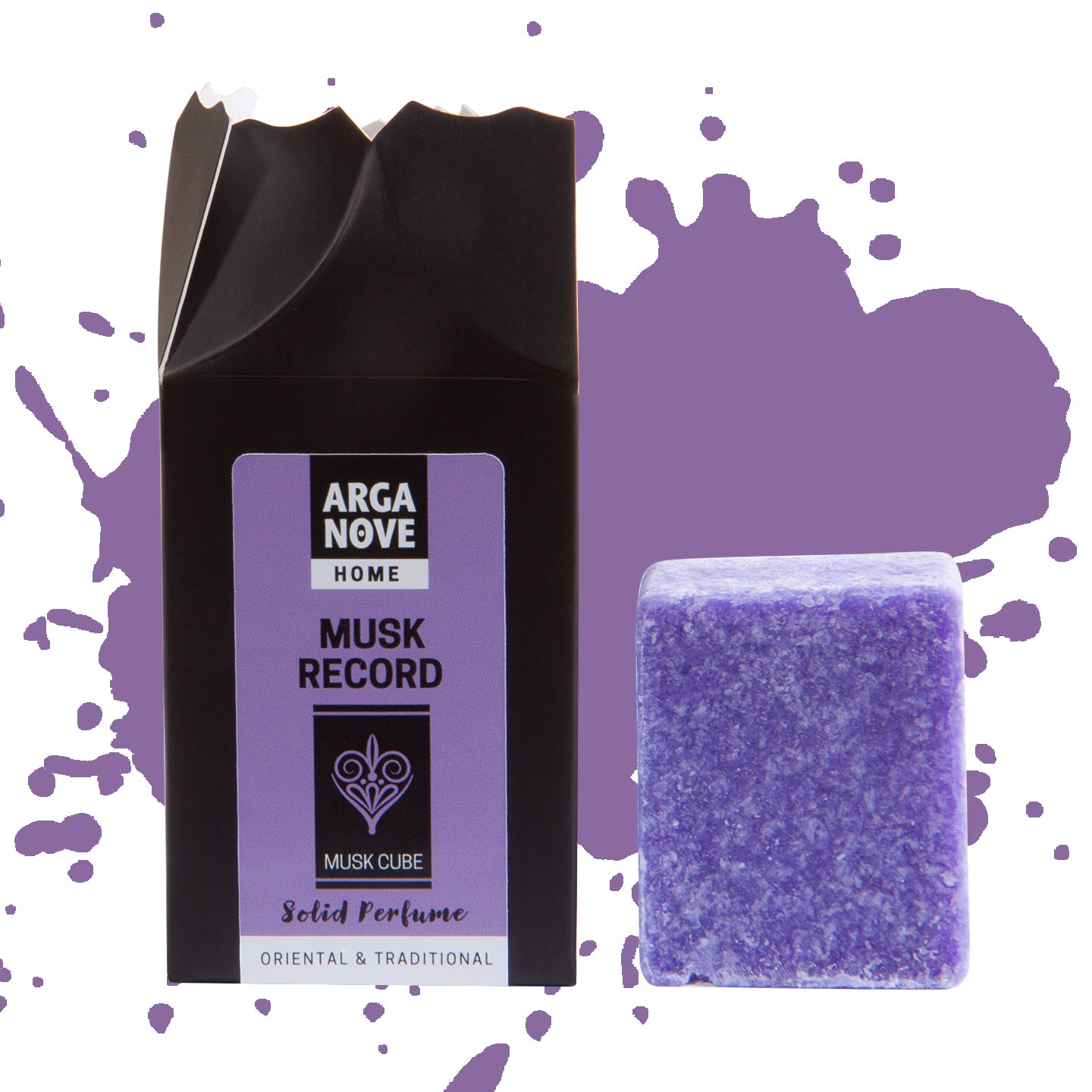 Perfumy do wnętrz w kostce - Musk Record