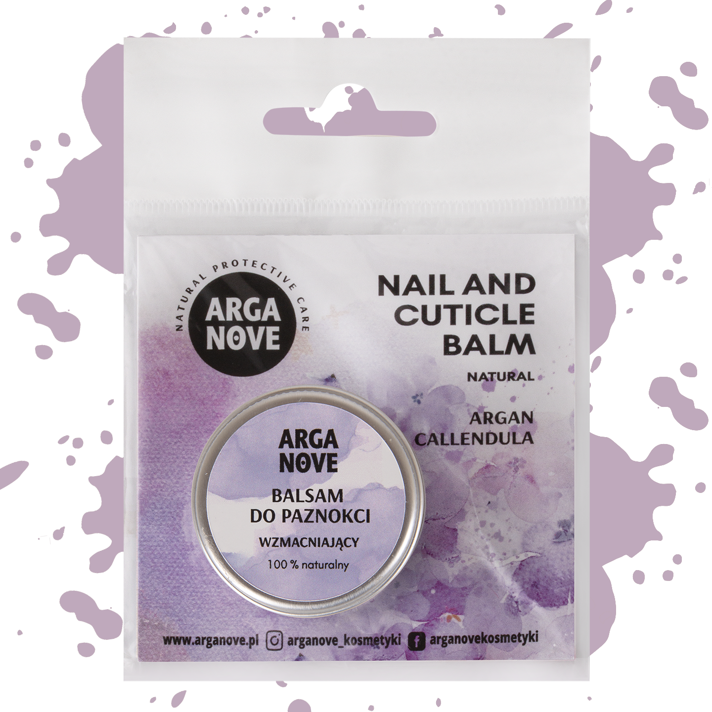 Naturalny balsam do paznokci i skórek miodowy