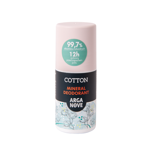 Dezodorant mineralny ałunowy cotton roll-on