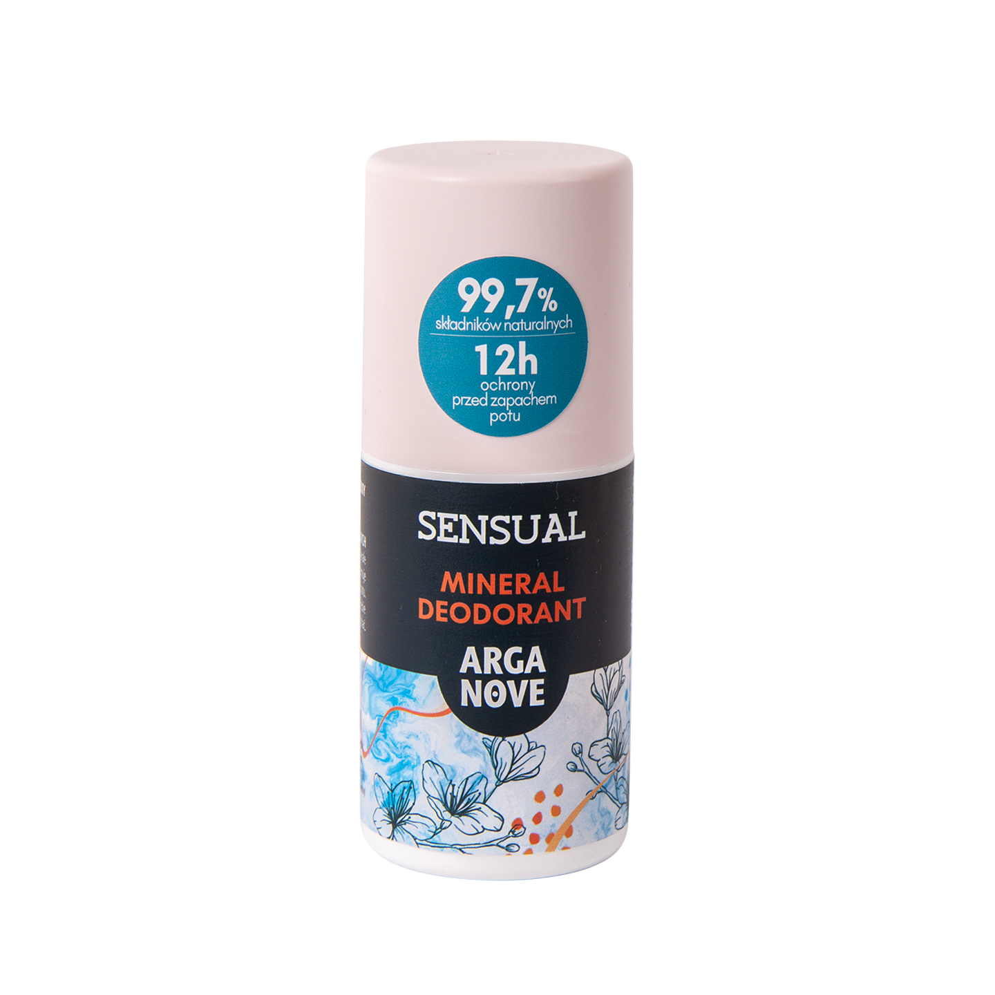 Dezodorant mineralny ałunowy sensualny roll-on