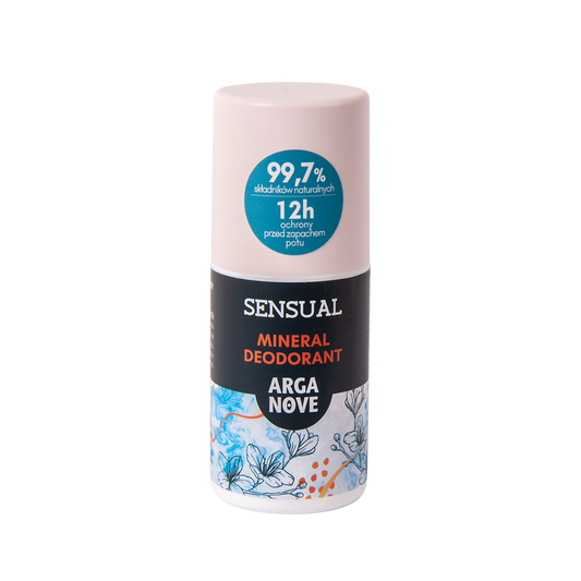 Dezodorant mineralny ałunowy sensualny roll-on