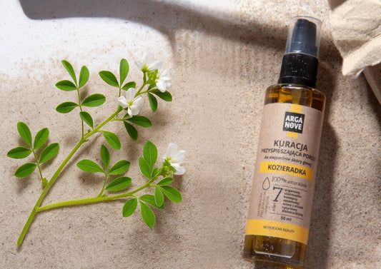 kozieradka na porost włosów