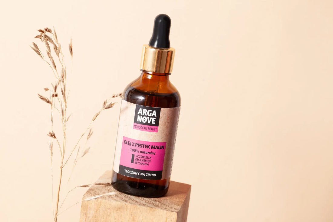 olej z pestek malin w pielęgnacji