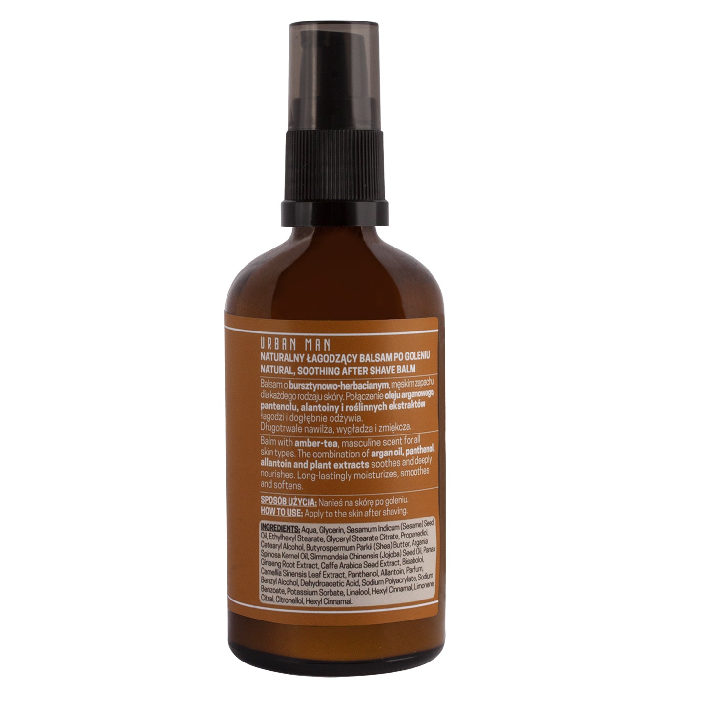 Naturalny łagodzący balsam po goleniu Urban Man