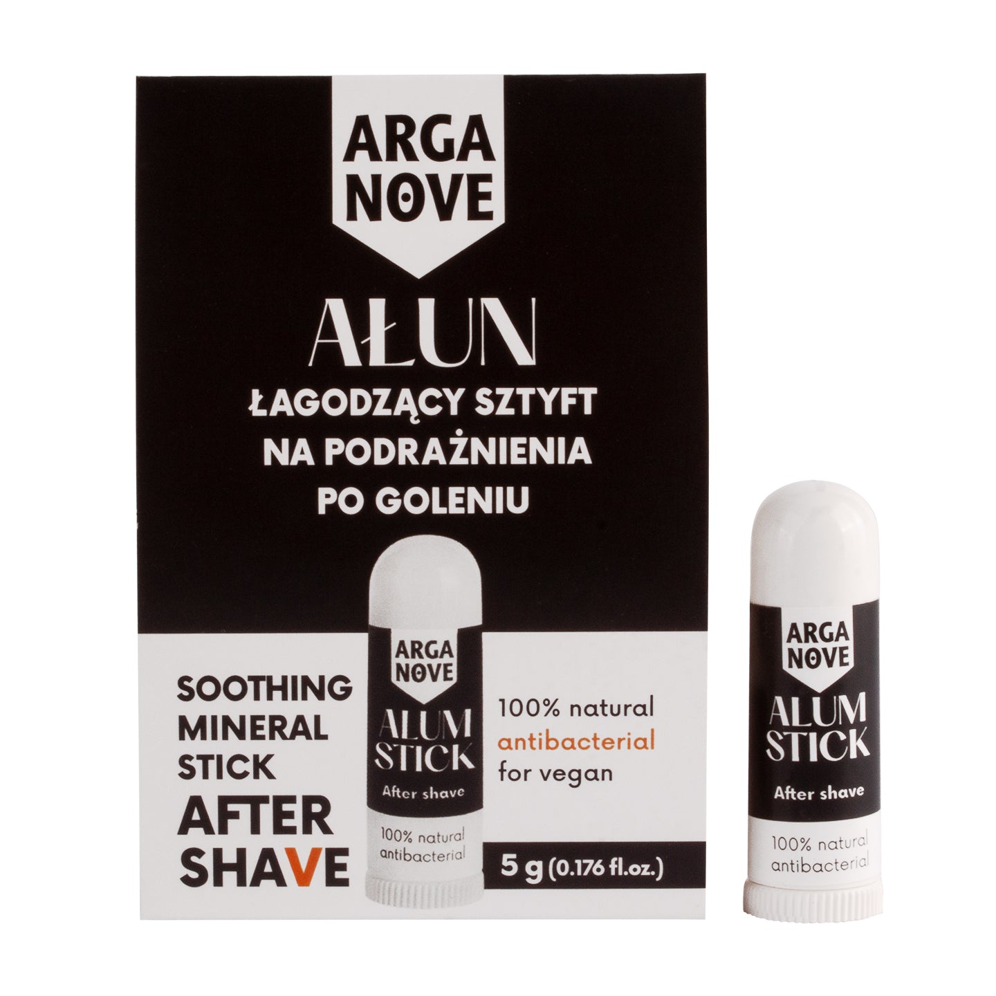 Ałun w sztyfcie na zacięcia