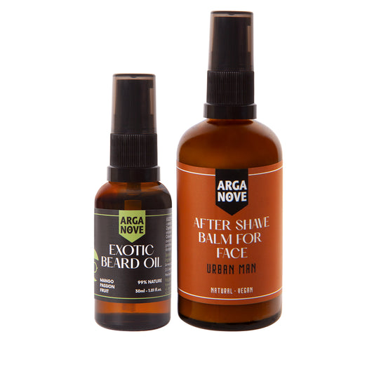 Zestaw kosmetyków do codziennej pielęgnacji twarzy dla niego - redukujący zmęczenie