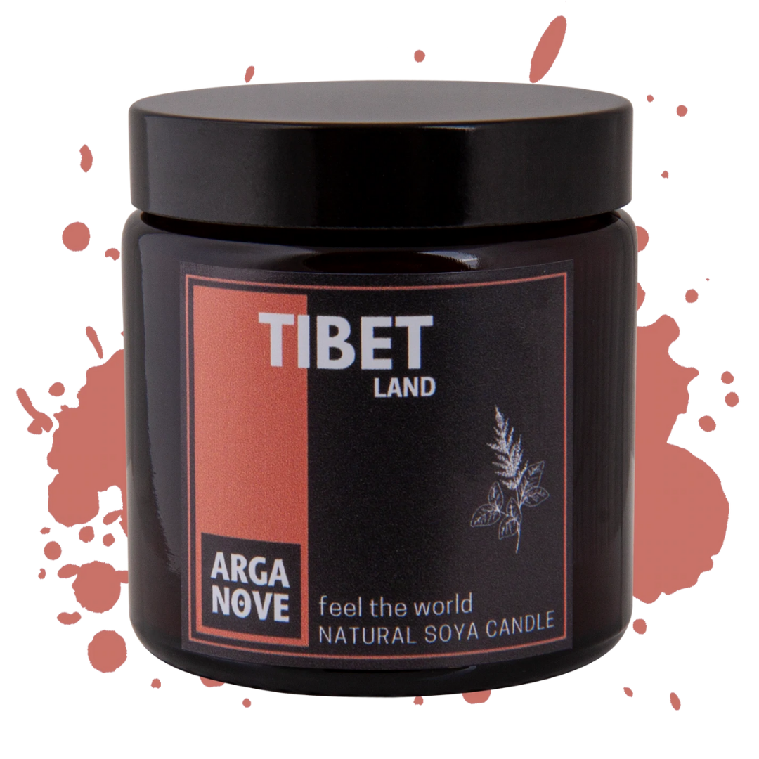 Naturalna sojowa świeca - Tybet