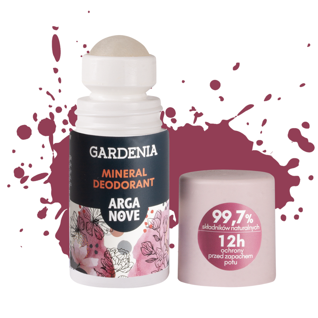 Dezodorant ałunowy w kulce gardenia