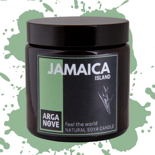 Naturalna sojowa świeca - Jamaica